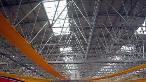 龙口盘点螺栓球网架构件施工前的检验工作