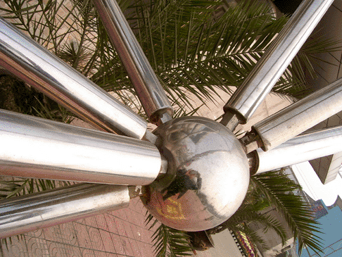 龙口不锈钢螺栓球网架