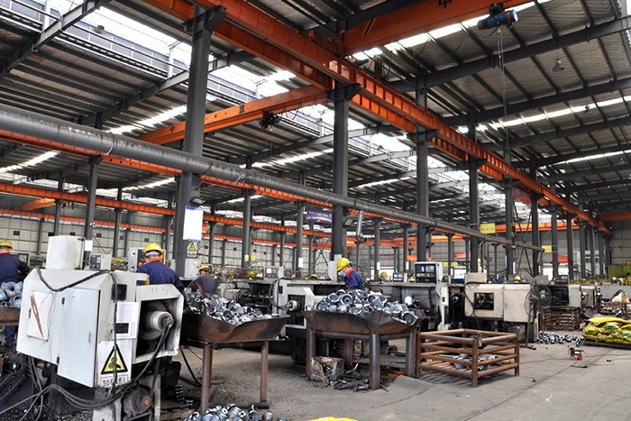 龙口网架锥头车间