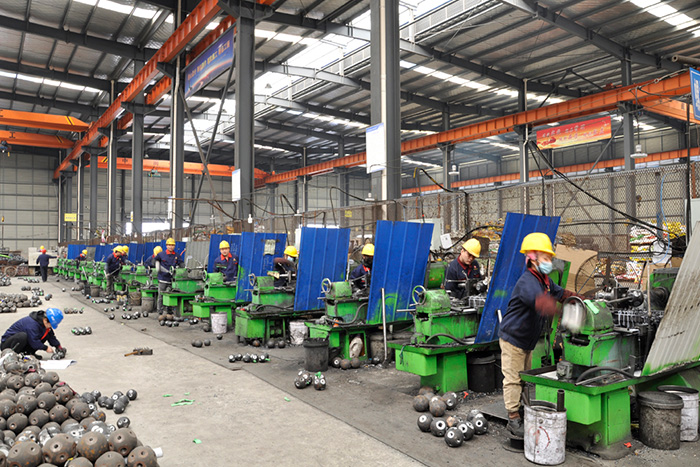 龙口网架锥头车间